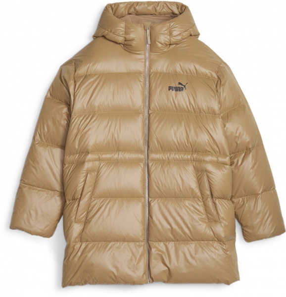 Пальто Puma STYLE HOODED DOWN JACKET 67536885 р.M коричневий