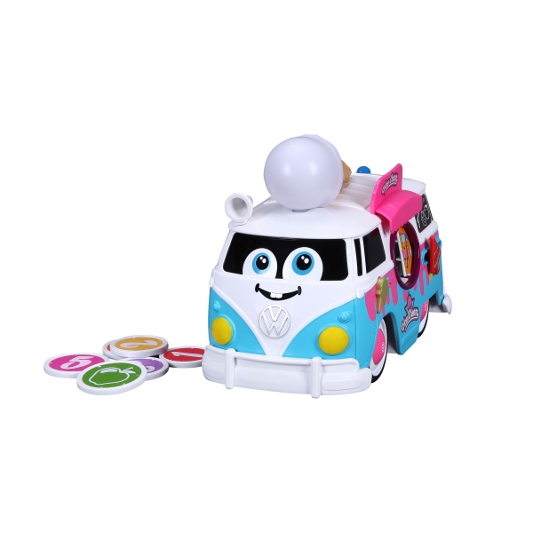 Машинка Bb Junior Magic Ice Cream Bus VW Samba Bus в ассортименте 16-88610