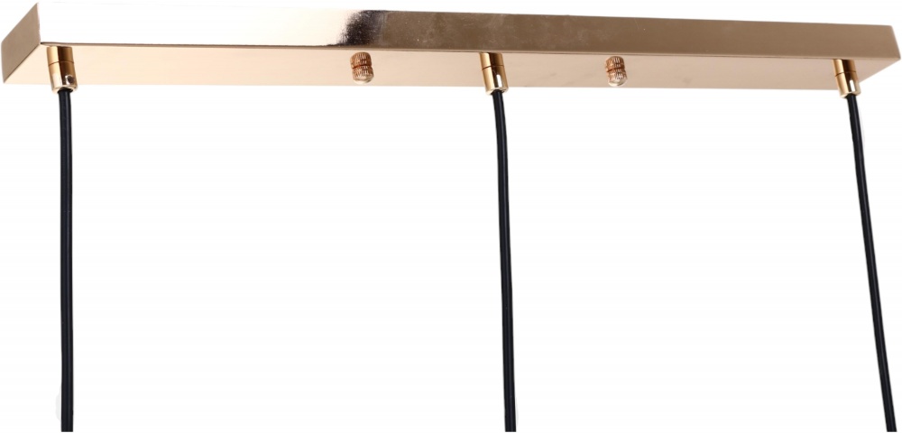 Підвіс Sensio Anje 3x40 Вт E14 золото/прозорий LS-74657/3LG-E1440W