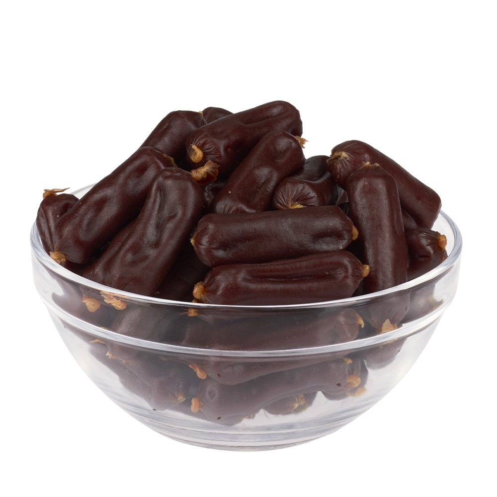 Лакомство для собак AnimAll Platinum Мини колбаски с говядиной 500 г