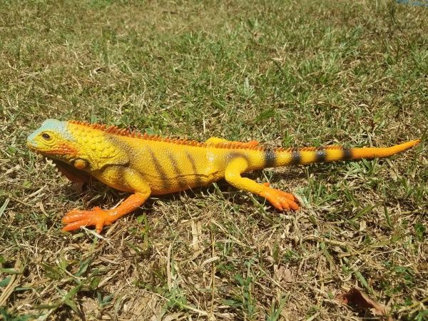 Іграшка Lanka Novelties Ігуана коричнева 51 см 21547 