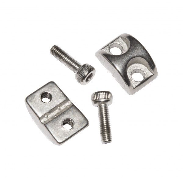 Зажим для троса цилиндрический кольцевой нерж А4 4 мм