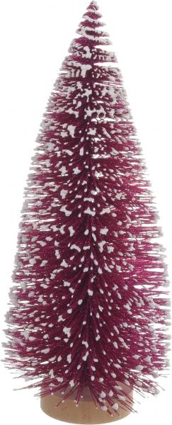 Ялинка декоративна рожевого кольору, 25 см