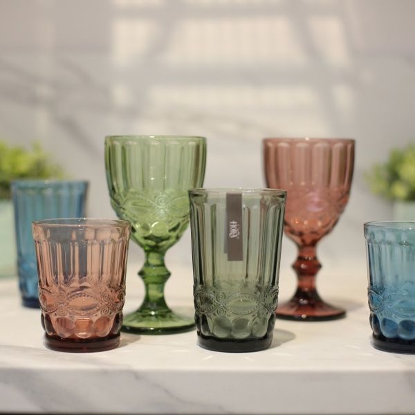 Стакан низкий Vintage синий 250 мл Fiora 