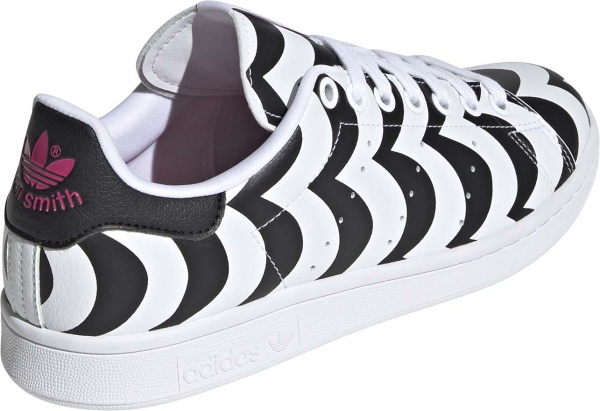 Кроссовки Adidas STAN SMITH W H05757 р.40 UK 6,5 24,6 см черно-белый