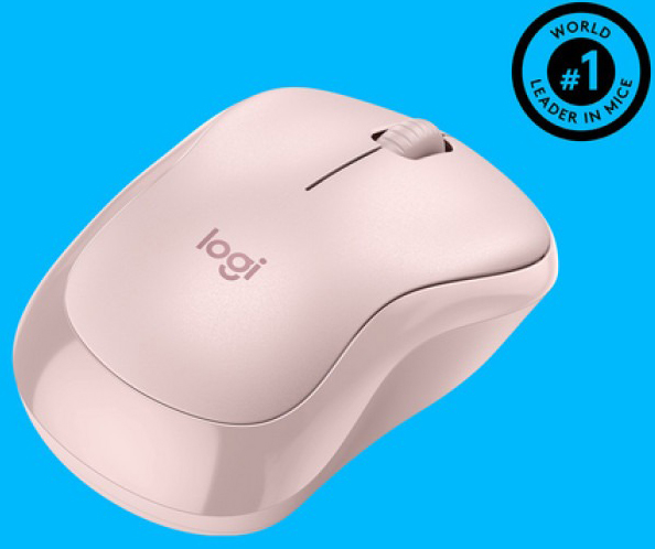 Миша Logitech Wireless Mouse M220 Silent Rose (910-006129) 