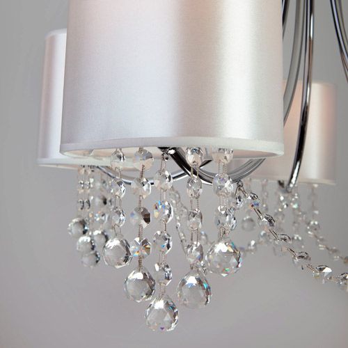 Люстра підвісна Strotskis Cornella 5x40 Вт E14 хром 10084/5 