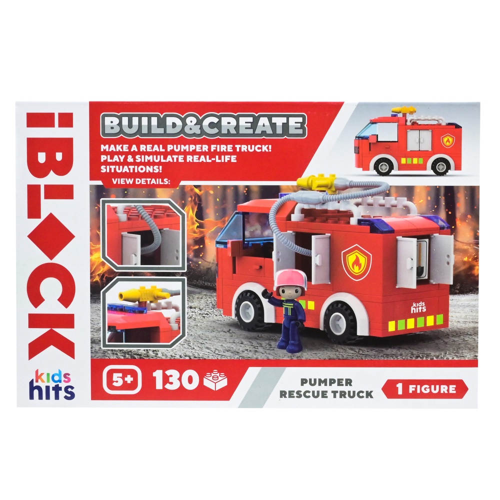 Конструктор Iblock FIRE 130 дет. KH43/001/3