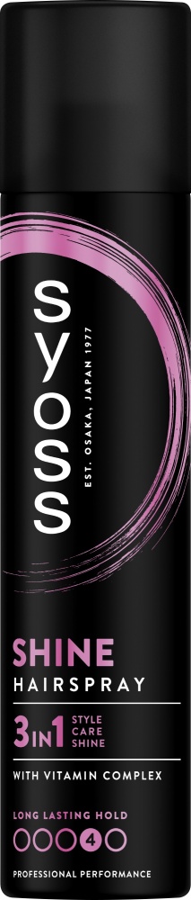 Лак для волос SYOSS Shine 4 300 мл