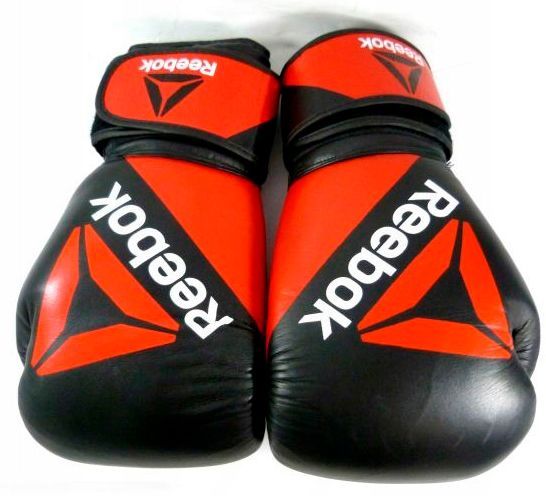 Боксерские перчатки Reebok RSCB-10100RDBK SS19 14oz красный с черным