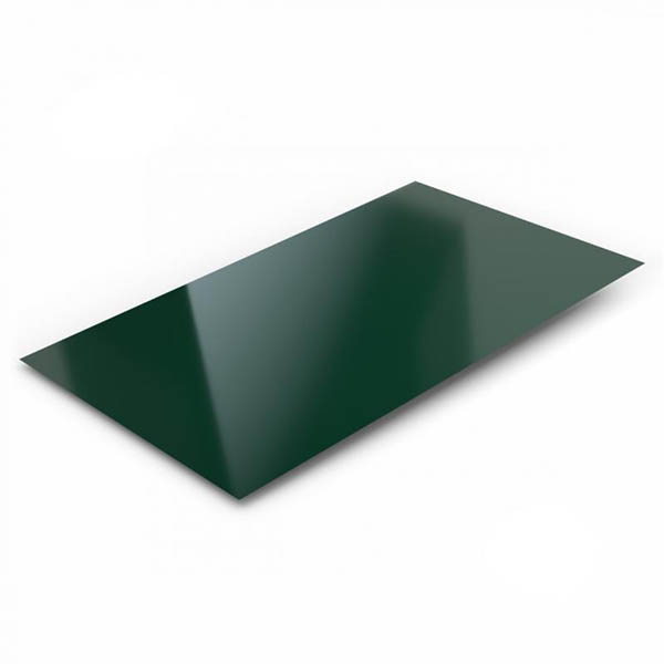Гладкий лист з глянцевим покриттям PSM 1250x2000 RAL 6005 зелёный