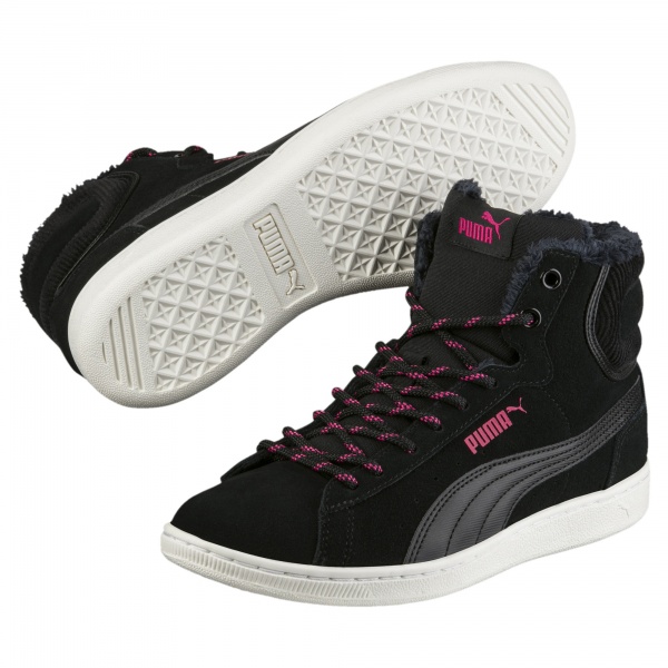 Черевики Puma Vikky Mid Corduroy 36372902 р.5,5 чорний