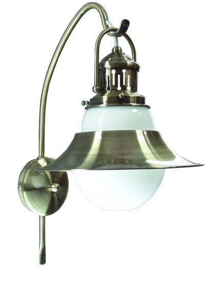 Бра Интеркласс НББ 01-хХ-040 1x40 Вт E27 античная бронза 1258S/1W 