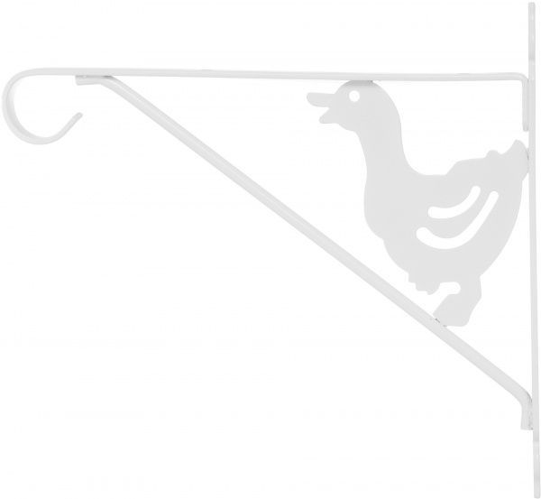 Кронштейн Larvij L7648WH Птах2 200x250 мм белый