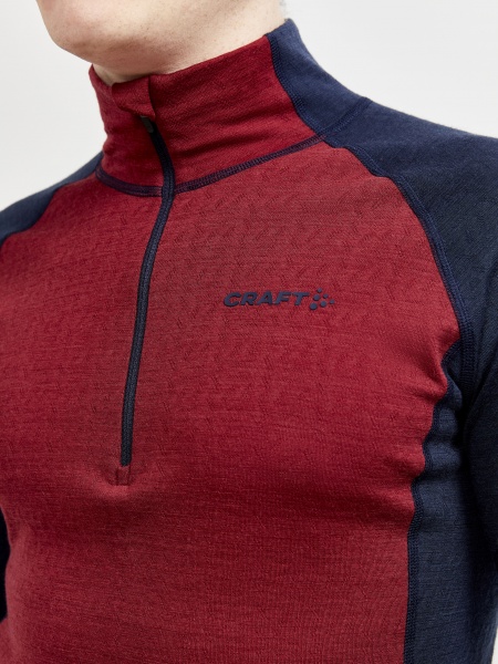 Футболка з довгим рукавом Craft ADV NORDIC WOOL HZ M 1911147-396488 р.XL темно-синій