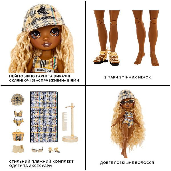 Ляльковий набір Rainbow High серії Pacific Coast_ Сенд 578376