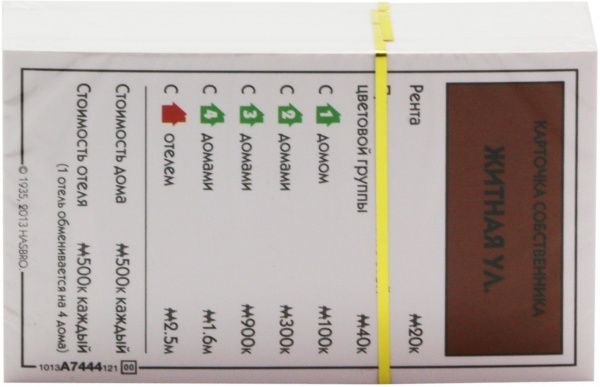 Гра настільна Hasbro Монополія з банківськими картками А7444