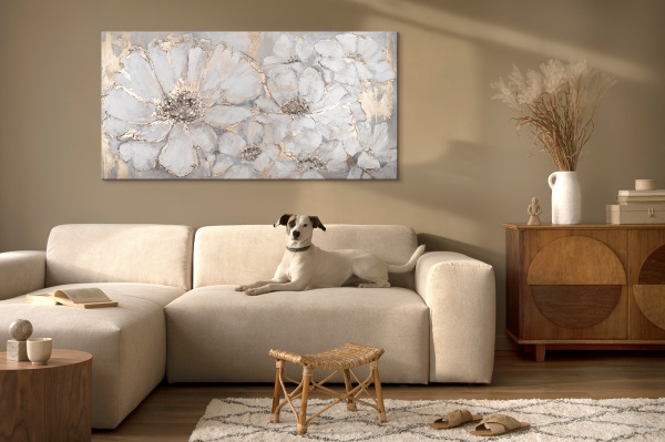 Картина Нежность цветов 70x140 см YS-Art 