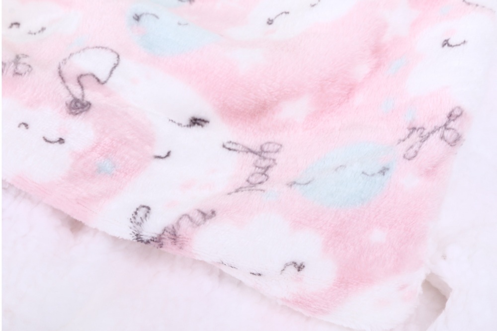 Плед Bambinelli плюшевый Единорог 100х130 см розовый