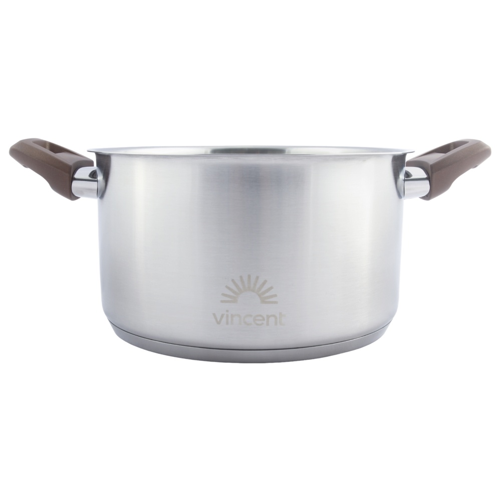 Кастрюля с крышкой Vincent 22 см 4,3 л VC-3186-22