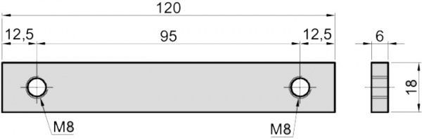 Подкладка бортовой петли Farina 15284110