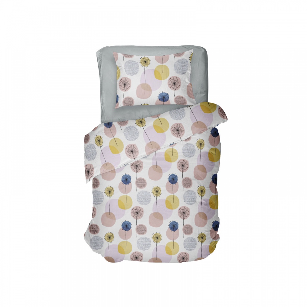 Комплект постільної білизни 1,5 Dandy різнокольоровий UP! (Underprice)