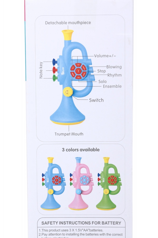 Музыкальный инструмент Baoli труба №1802 SSP1221447
