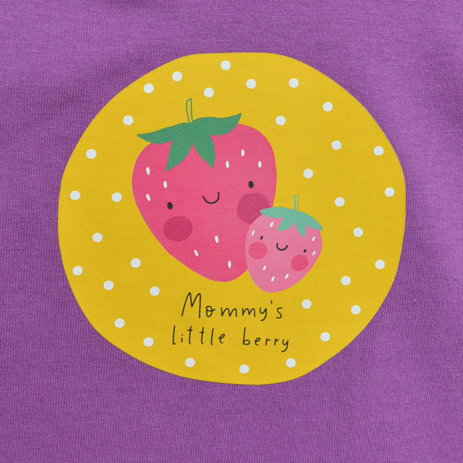 Боди для девочки Blanka Радуга р.74-80 фиолетовый 110340