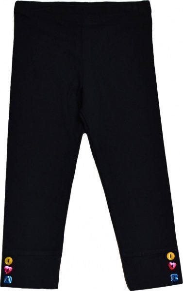 Лосины для девочек Lovetti 4405 р.98 черный 