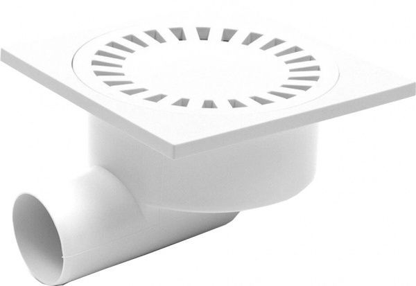 Душевой трап MCH с горизонтальным подключением DN50