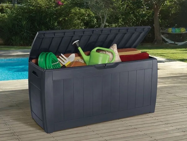 Сундук Keter Hollywood 270 л 1175x450x573 мм графит 247310