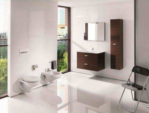 Тумба ROCA VICTORIA з умивальником 80см, кедр A855852423