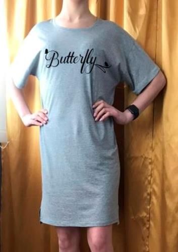 Ночная рубашка Roksana 698/15531 р. L серый 