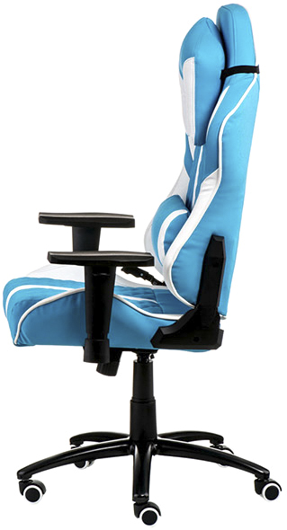 Крісло Special4You Extreme Race E6064 блакитний/білий 