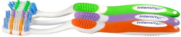 Зубная щетка Piave Intensity средней жесткости 3 шт.