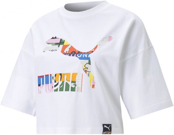 Футболка Puma PI Graphic Tee 59970262 S білий