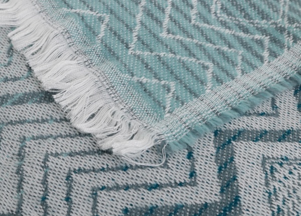 Плед Malaga 140x200 см аква La Nuit 