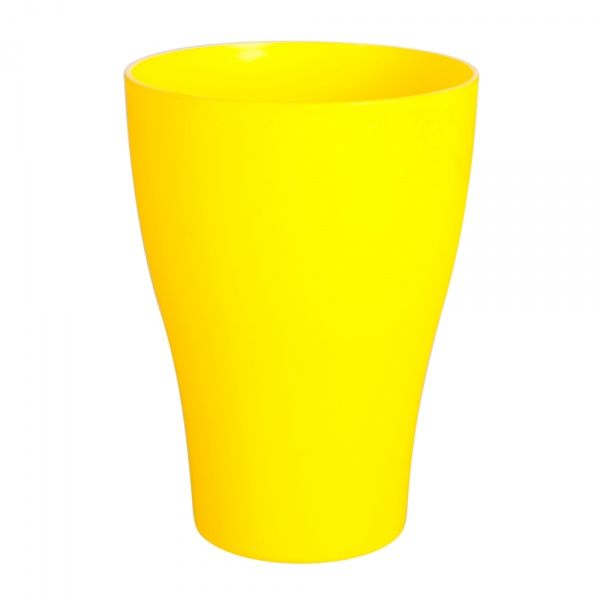 Стакан Мульти 500 мл желтый 500 мл 1 шт. Алеана 