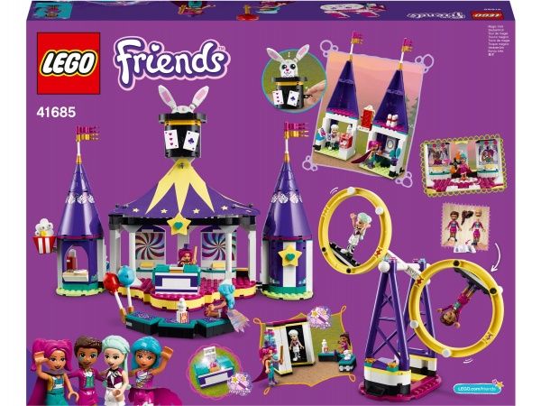 Конструктор LEGO Friends Американские горки на Волшебной ярмарке 41685