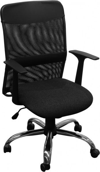 Кресло Nowy Styl Tempo GTP CHROME (CH) OH/5 ZT-24 ECO-30 черный