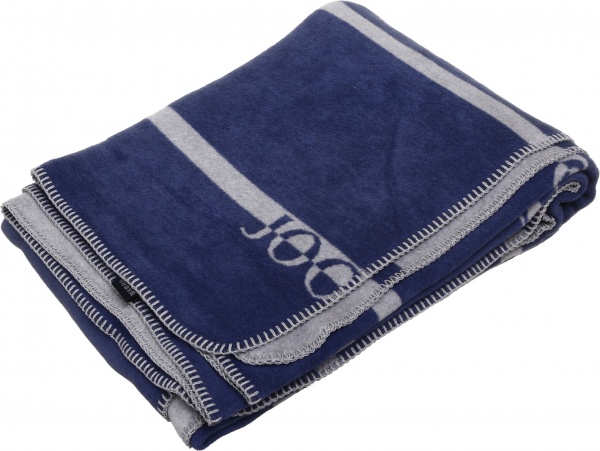 Плед Logo-Str Navy 150x200 см синий Joop! 