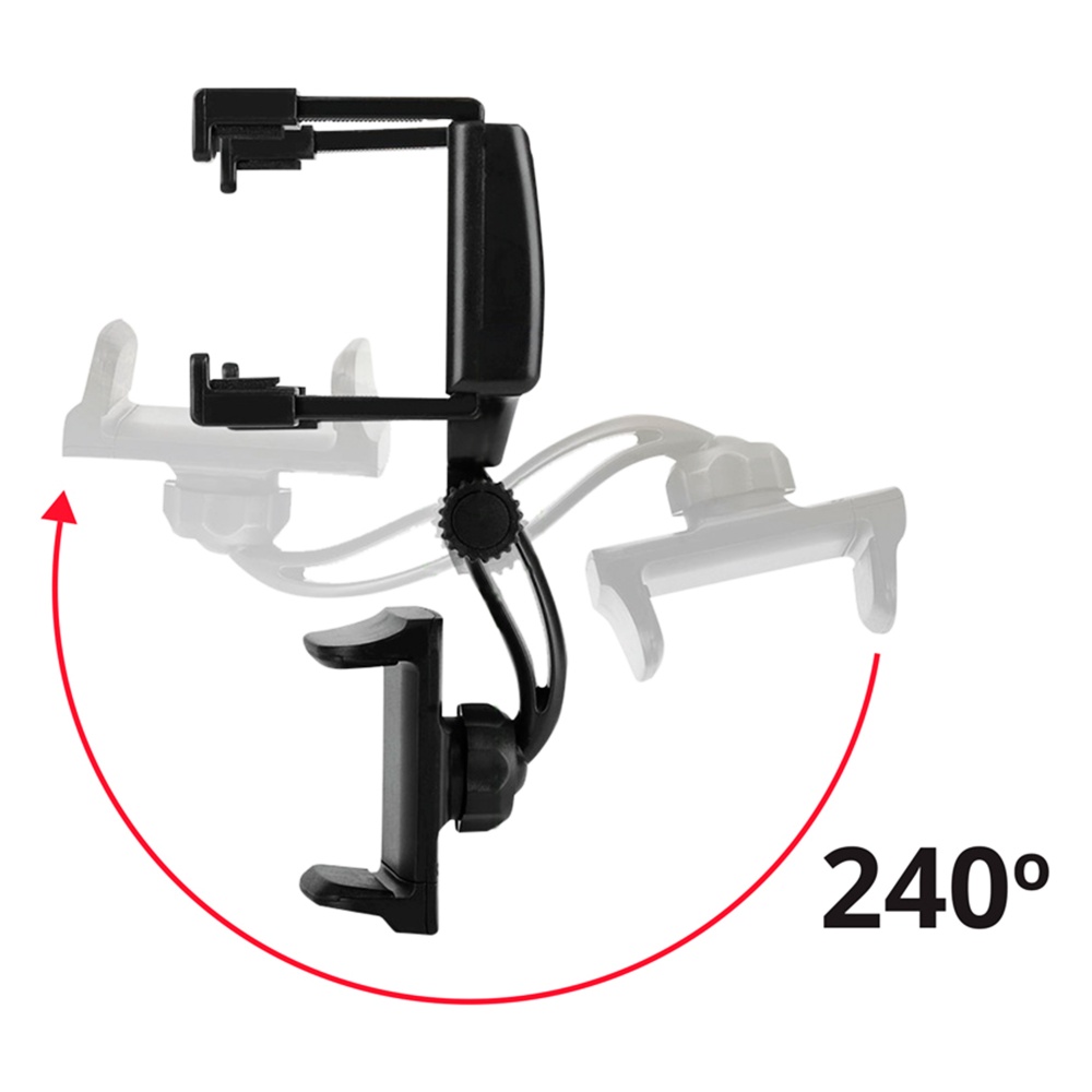 Тримач для мобільного телефона (02612) AMiO HOLD-17 чорний