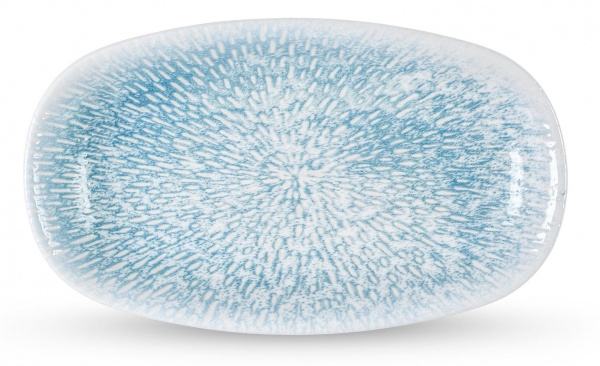 Блюдо овальне Coral Blue Graphics 25x15 см WL-671643 / A Wilmax 
