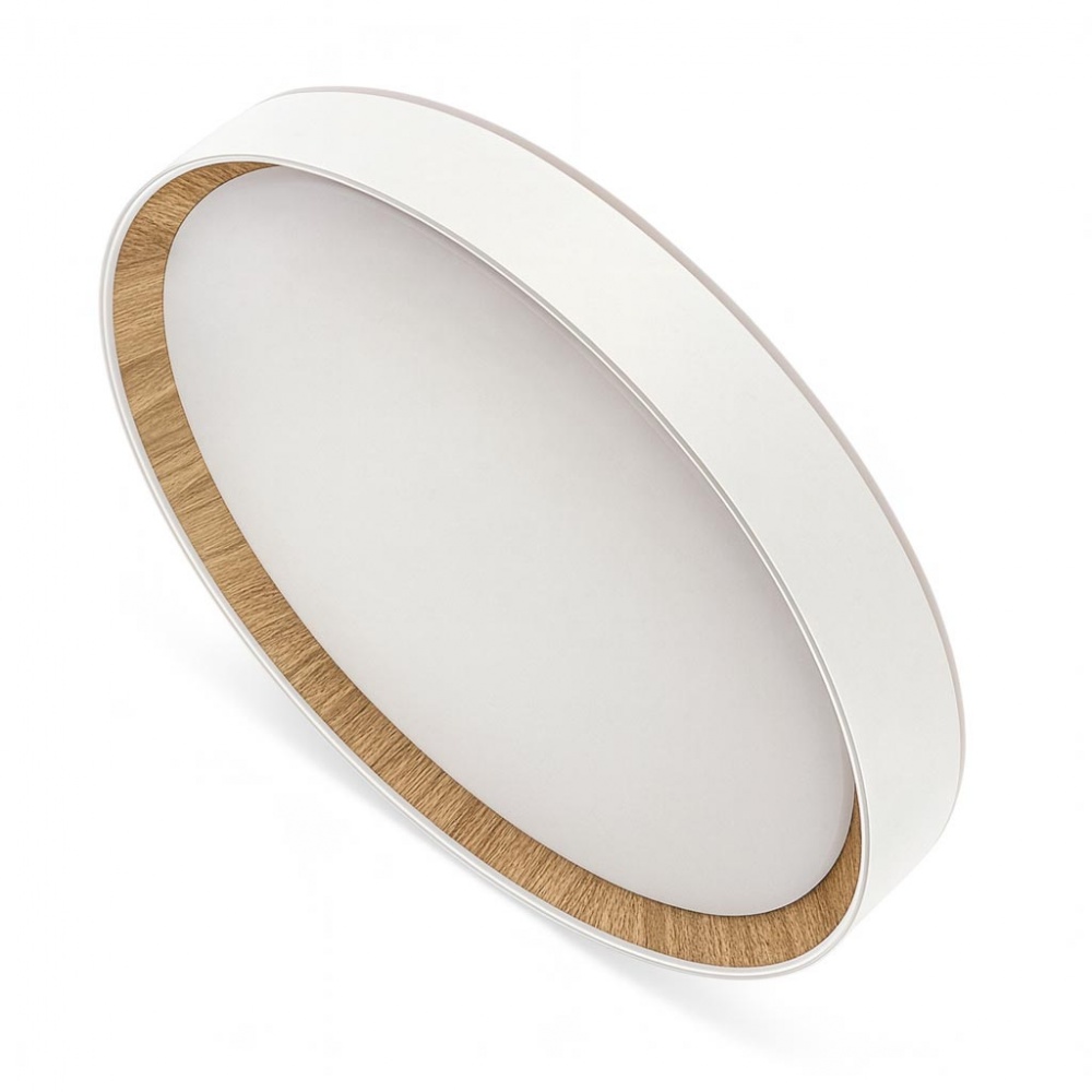 Світильник стельовий LIGHT SET HVYLYA 500 68 Вт білий/дерево 3000-6500+RGB К