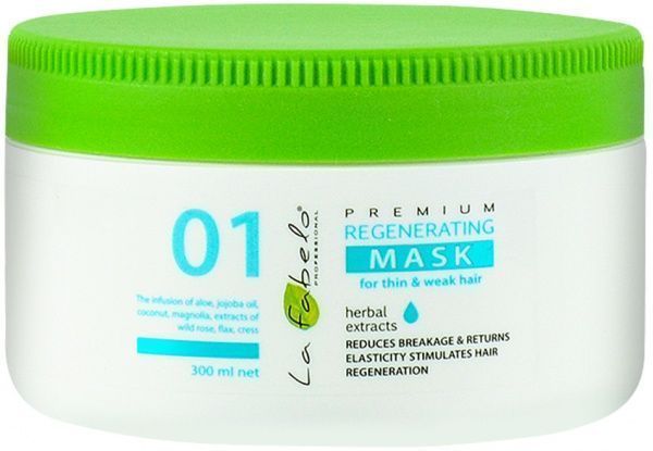 Маска для волос La Fabelo Premium 01 регенерирующая 300 мл