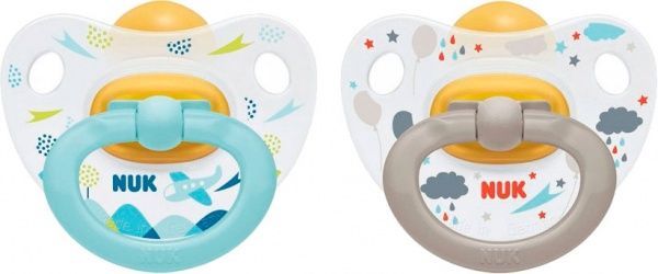 Пустышка Nuk успокаивающее HAPPY DAYS р 2 (10734011)