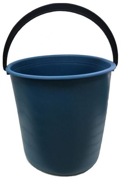 Відро без кришки синє 10 л 