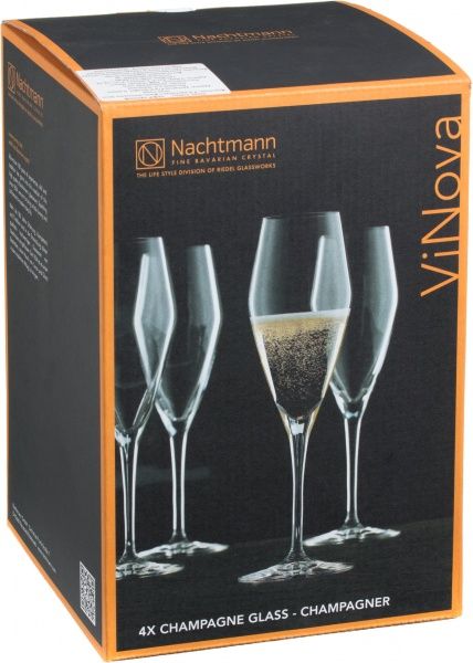Набор бокалов для шампанского ViNova 280 мл 4 шт. Nachtmann