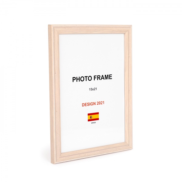 Рамка для фото 1 фото 15x21 см бежевий 