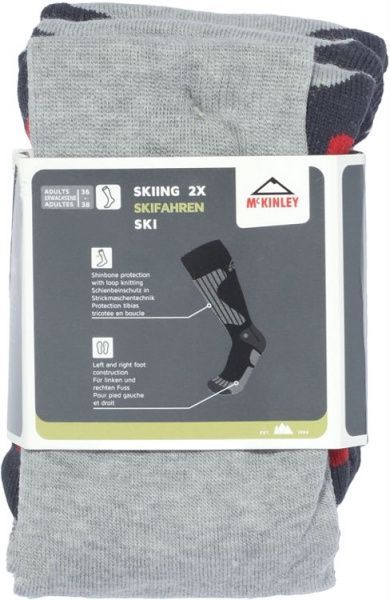 Носки McKinley Newcomb 2-pack McK р.39-41 205931-021 серый